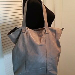DIMONI LEATHER TOTE HANDBAG